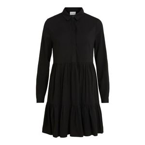 VILA Košeľové šaty 'Morose' čierna vyobraziť