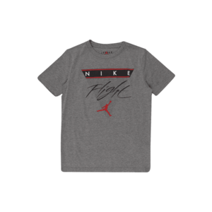 Jordan Tričko 'FLIGHT HISTORY' tmavosivá / červená / čierna vyobraziť