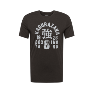 Superdry Funkčné tričko 'Boxing Yard' čierna / biela vyobraziť