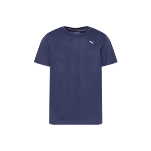 PUMA Funkčné tričko biela / námornícka modrá vyobraziť