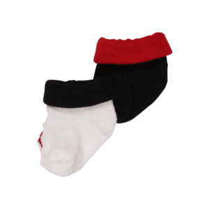 Jordan Ponožky čierna / biela / červená vyobraziť