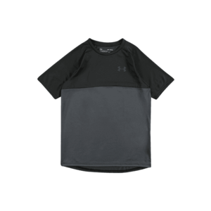 UNDER ARMOUR Funkčné tričko čierna / sivá vyobraziť
