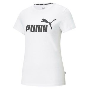 PUMA Funkčné tričko biela / čierna vyobraziť