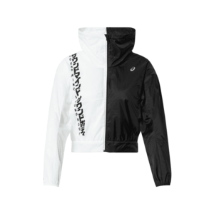 ASICS Športová bunda 'SMSB Run' čierna / biela vyobraziť