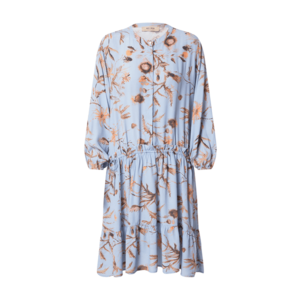 MOS MOSH Košeľové šaty 'Theresa Thistle' svetlomodrá / hnedá / svetlohnedá vyobraziť