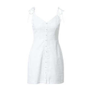 Abercrombie & Fitch Kleid biela vyobraziť