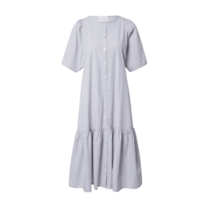 Esmé Studios Košeľové šaty 'Vivian' dymovo modrá / biela vyobraziť
