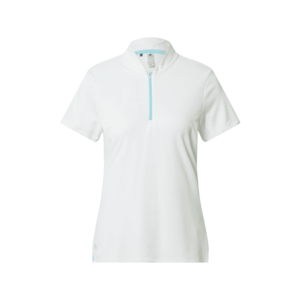 adidas Golf Funkčné tričko biela / tyrkysová vyobraziť