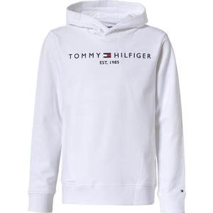 TOMMY HILFIGER Mikina biela / námornícka modrá / svetločervená vyobraziť