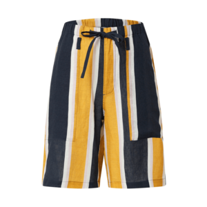 JNBY Shorts námornícka modrá / biela / zlatá žltá vyobraziť