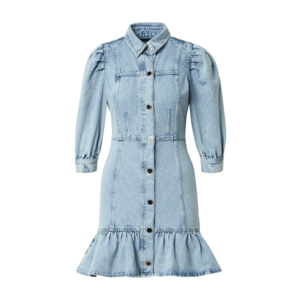 River Island Košeľové šaty 'CINDY' modrá denim vyobraziť