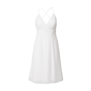 STAR NIGHT Kokteilové šaty biela vyobraziť