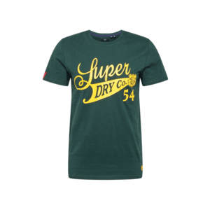 Superdry Tričko zelená / žltá vyobraziť