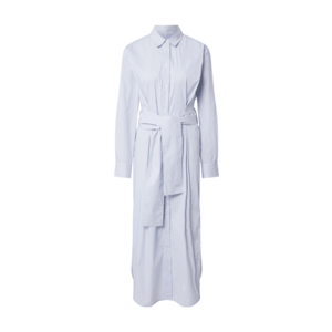 MADS NORGAARD COPENHAGEN Košeľové šaty 'Deedee' biela / svetlomodrá vyobraziť