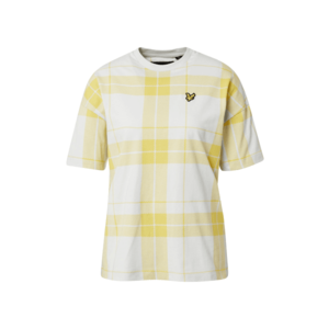 Lyle & Scott Tričko biela / svetlomodrá / žltá vyobraziť