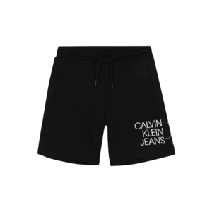 Calvin Klein Jeans Nohavice čierna / biela vyobraziť