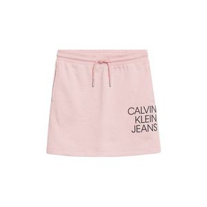 Calvin Klein Jeans Sukňa svetloružová / čierna vyobraziť