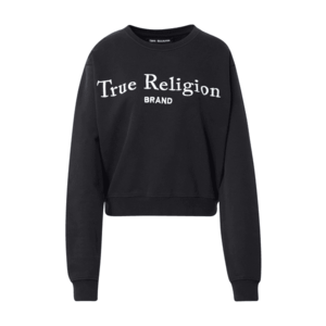 True Religion Mikina čierna / biela vyobraziť