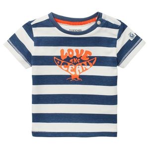 Noppies Tričko 'Taormina' biela / oranžová / námornícka modrá vyobraziť
