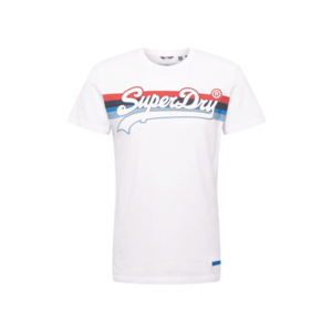 Superdry Tričko 'Cali' biela / zmiešané farby vyobraziť