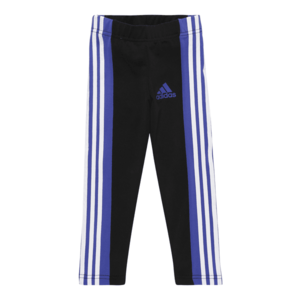 ADIDAS PERFORMANCE Športové nohavice čierna / kráľovská modrá / biela vyobraziť