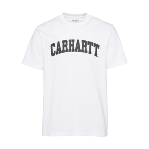 Carhartt WIP Tričko 'University' čierna / šedobiela vyobraziť