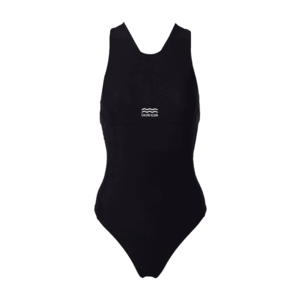 Calvin Klein Swimwear Jednodielne plavky čierna / biela vyobraziť