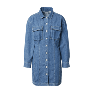 LEVI'S Košeľové šaty 'BRAELYN' modrá denim vyobraziť