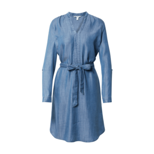 ESPRIT Košeľové šaty modrá denim vyobraziť