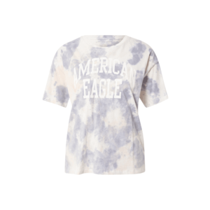 American Eagle Tričko ružová / modrosivá / biela vyobraziť