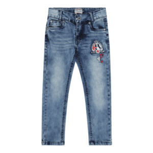 SALT AND PEPPER Jeans 'Riding' modrá denim / námornícka modrá / biela / červená vyobraziť