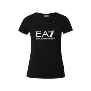 EA7 Emporio Armani Tričko čierna / biela vyobraziť