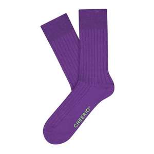 CHEERIO* Ponožky 'TOUGH GUY' fialová vyobraziť