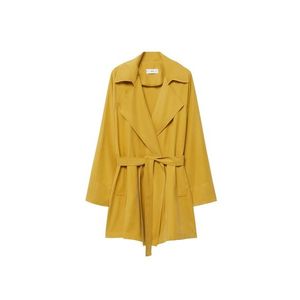 MANGO Prechodný kabát 'guardapo' žltá vyobraziť