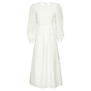 Fashion Union Šaty 'GWEN' biela / mätová vyobraziť