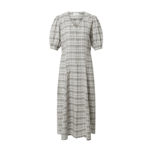 minimum Košeľové šaty 'Beryl' béžová / sivá vyobraziť