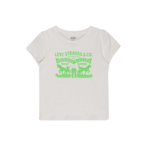 LEVI'S Tričko svetlosivá / neónovo zelená vyobraziť
