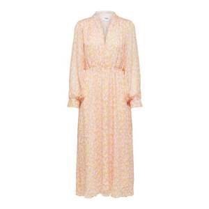 SELECTED FEMME Košeľové šaty 'SLFJEANIE-VIENNA LS MIDI DRESS M' svetlofialová / pastelovo fialová / pastelovo oranžová vyobraziť