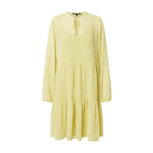 COMMA Košeľové šaty žltá / biela vyobraziť