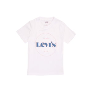 LEVI'S Tričko biela / námornícka modrá / rosé vyobraziť