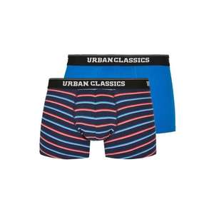 Urban Classics Big & Tall Boxerky modrá / červená / biela vyobraziť