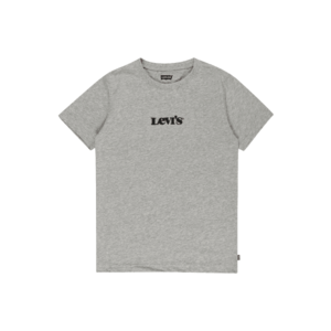 LEVI'S Tričko sivá melírovaná / čierna vyobraziť