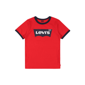LEVI'S Tričko červená / tmavomodrá / biela vyobraziť