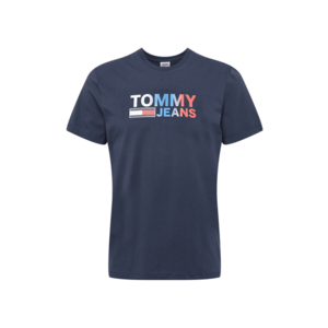 Tommy Jeans Tričko námornícka modrá / biela / svetlomodrá / červená vyobraziť