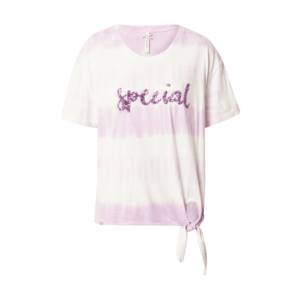 Key Largo Tričko 'SPECIAL' béžová / pastelovo fialová / tmavofialová vyobraziť