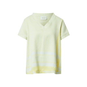 Cecilie Copenhagen Tričko žltá / pastelovo zelená vyobraziť