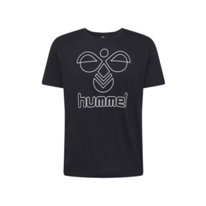 Hummel Funkčné tričko 'Peter' čierna / biela vyobraziť