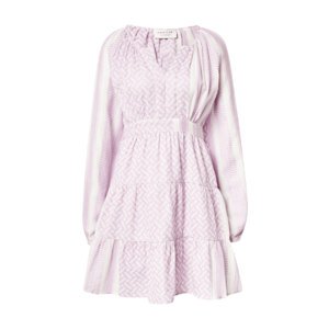 Cecilie Copenhagen Košeľové šaty 'Monica' fialová / biela vyobraziť