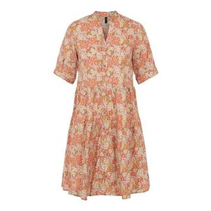 Y.A.S Košeľové šaty 'Dowa' oranžová / biela / ružová / staroružová / svetlozelená vyobraziť
