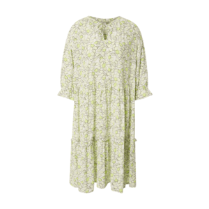 COMMA Šaty šedobiela / svetlozelená / pastelovo zelená vyobraziť